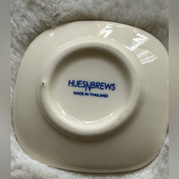 HUES N BREWS CATTITUDE TEABAG HOLDER AND TRINKET DISH - Picture 9 of 11